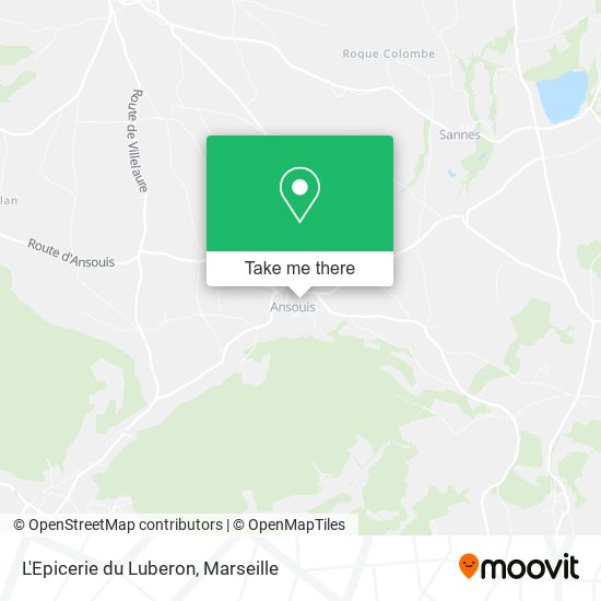 L'Epicerie du Luberon map