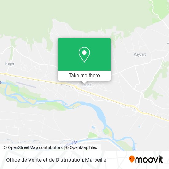 Office de Vente et de Distribution map