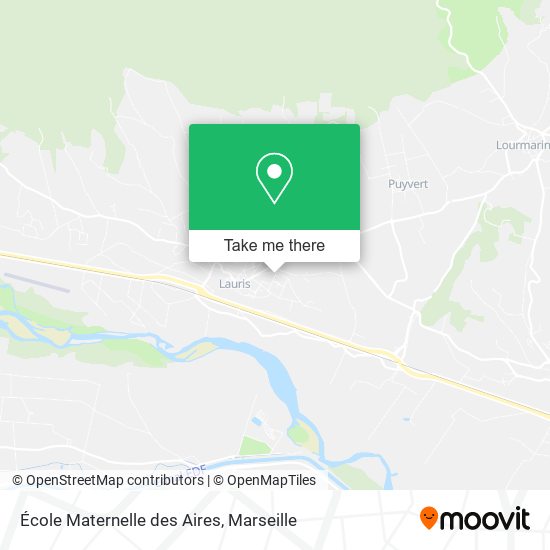École Maternelle des Aires map