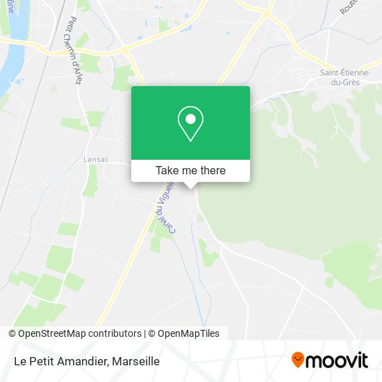 Le Petit Amandier map