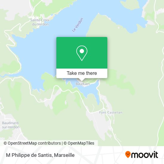 M Philippe de Santis map