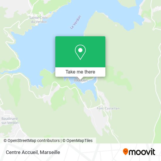 Centre Accueil map