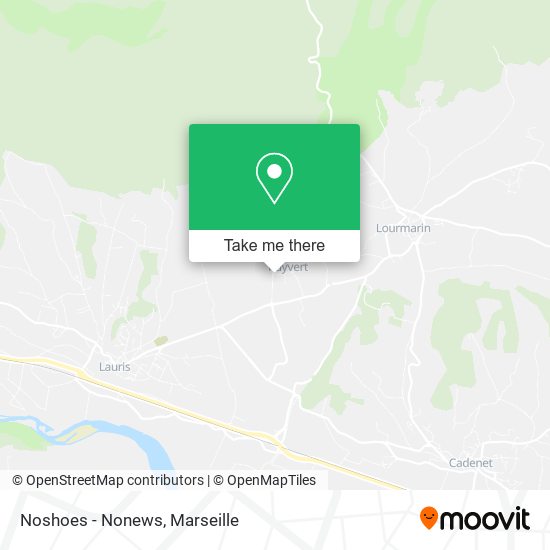 Noshoes - Nonews map