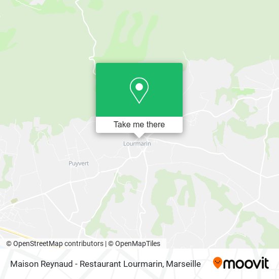 Maison Reynaud - Restaurant Lourmarin map