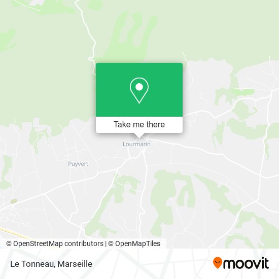 Le Tonneau map