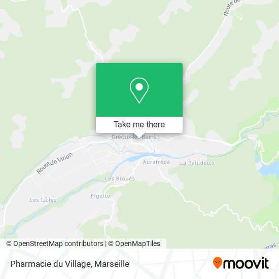 Pharmacie du Village map