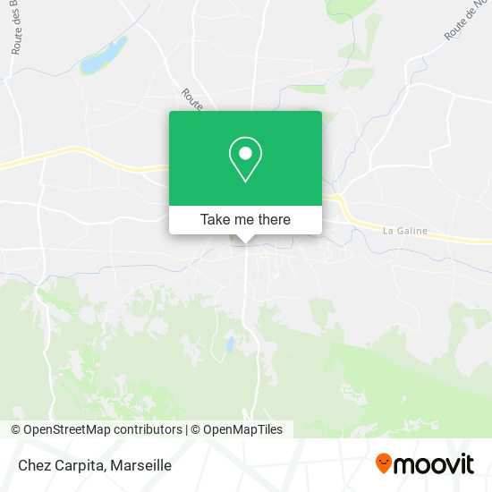 Chez Carpita map
