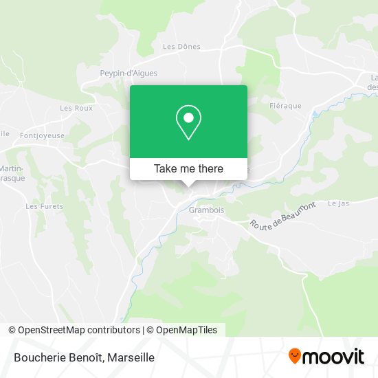 Boucherie Benoît map
