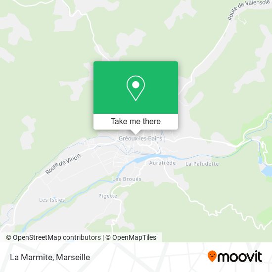 La Marmite map