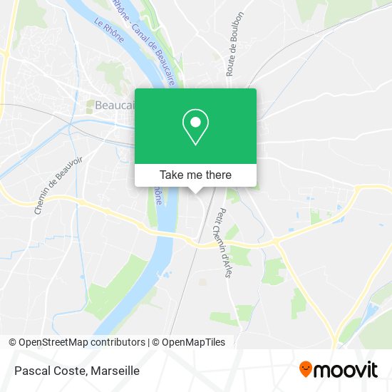 Pascal Coste map