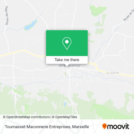 Tournasset Maconnerie Entreprises map
