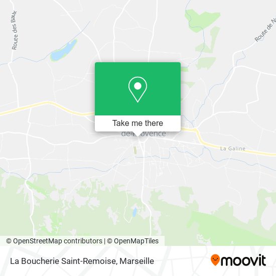 La Boucherie Saint-Remoise map