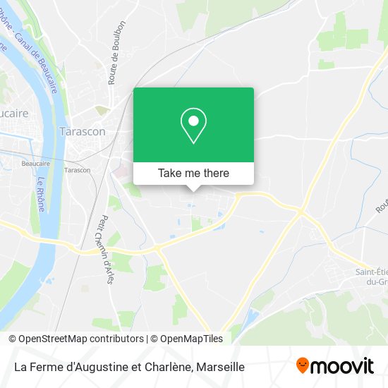La Ferme d'Augustine et Charlène map