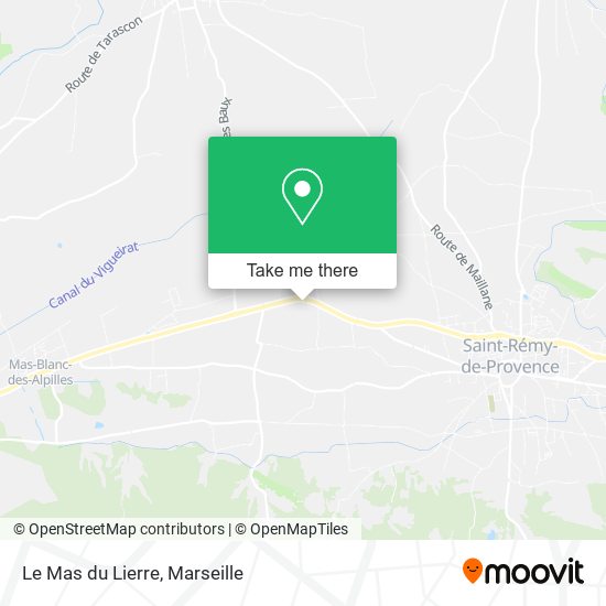 Le Mas du Lierre map