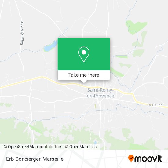 Erb Concierger map
