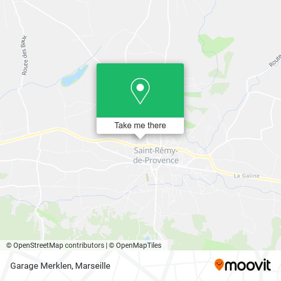 Garage Merklen map