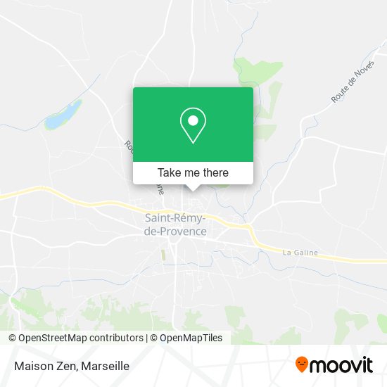 Maison Zen map