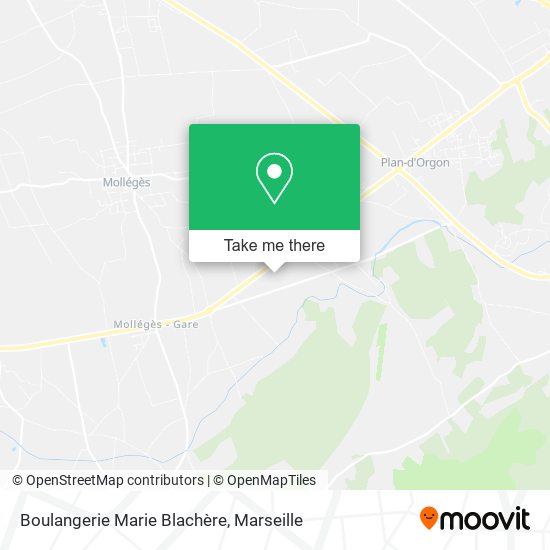 Boulangerie Marie Blachère map