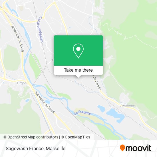 Sagewash France map