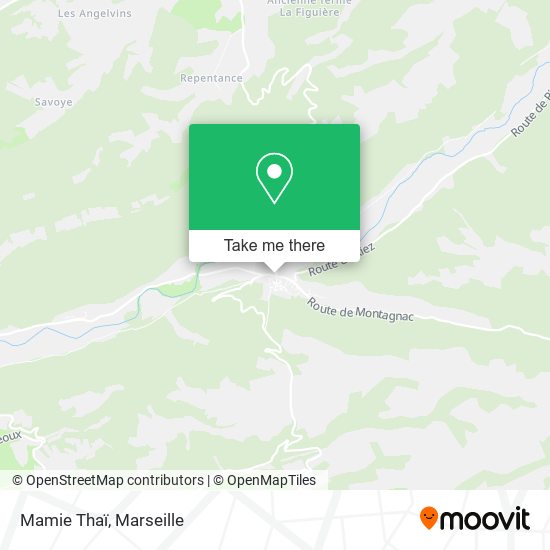 Mamie Thaï map