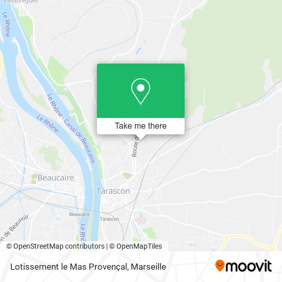 Lotissement le Mas Provençal map