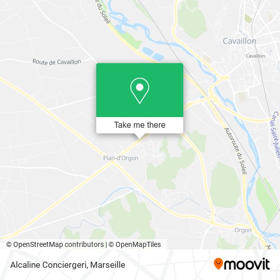 Alcaline Conciergeri map