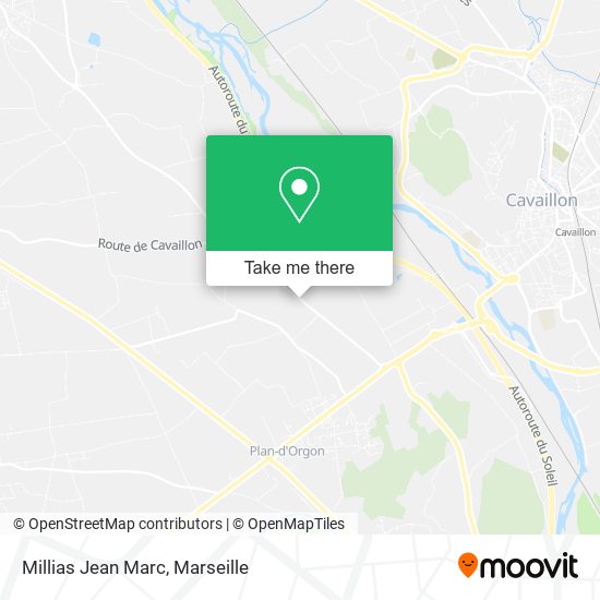 Millias Jean Marc map