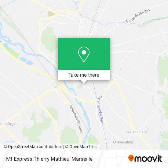 Mt Express Thierry Mathieu map