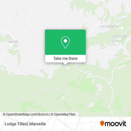 Lodge Tilleul map