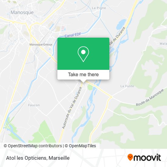 Atol les Opticiens map