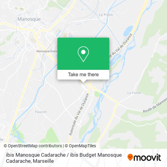 ibis Manosque Cadarache / ibis Budget Manosque Cadarache map