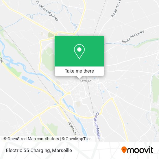 Electric 55 Charging map