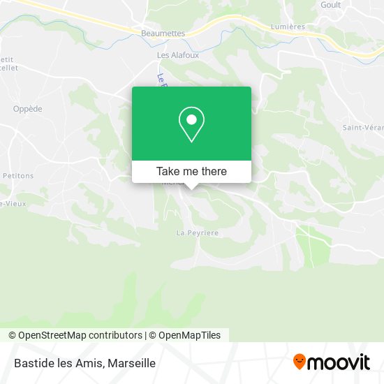 Bastide les Amis map