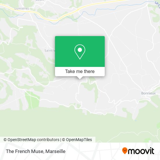 The French Muse map