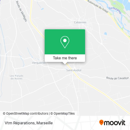 Vtm Réparations map