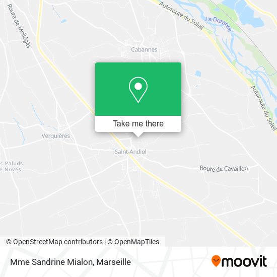 Mme Sandrine Mialon map