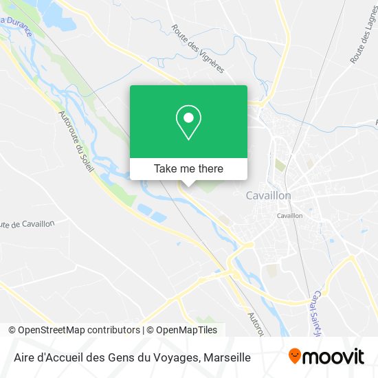 Aire d'Accueil des Gens du Voyages map