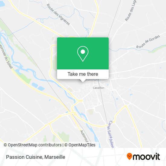Passion Cuisine map