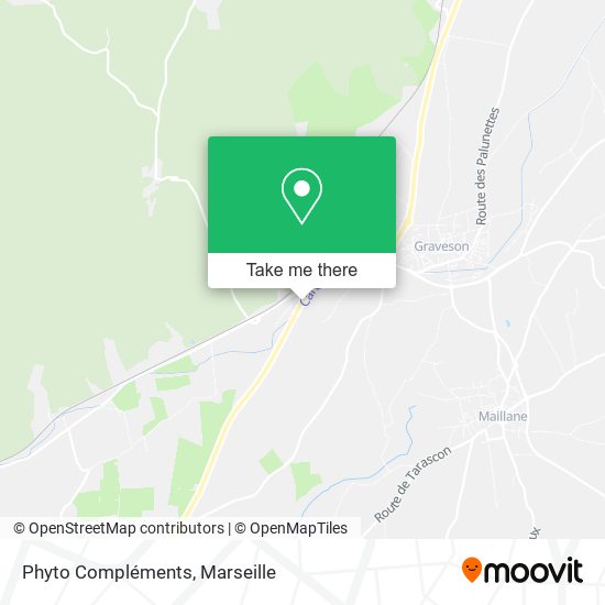 Phyto Compléments map