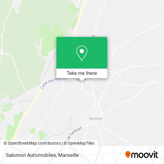 Salomon Automobiles map