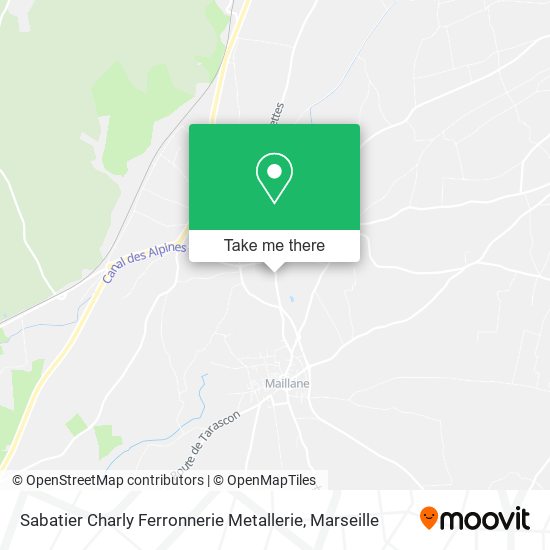 Sabatier Charly Ferronnerie Metallerie map
