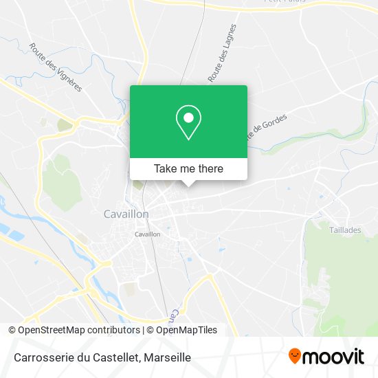 Carrosserie du Castellet map