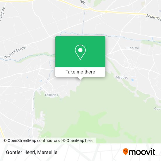 Gontier Henri map