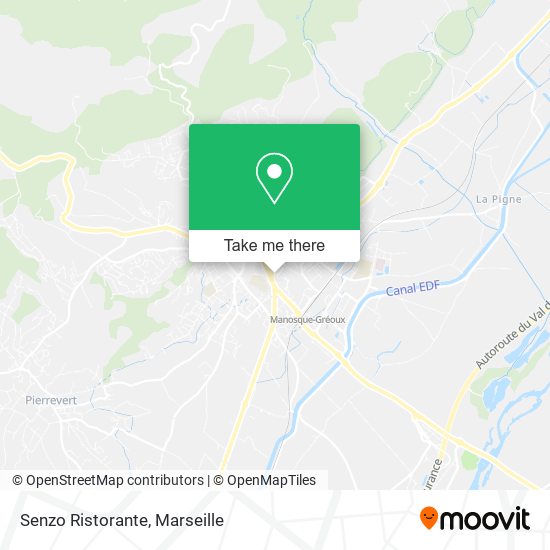 Senzo Ristorante map