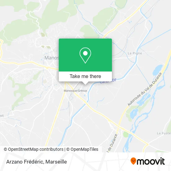 Arzano Frédéric map