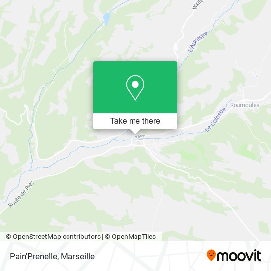 Pain'Prenelle map