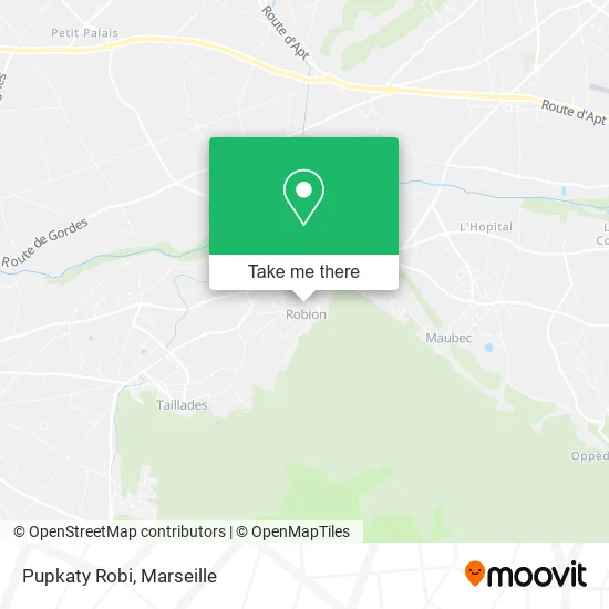 Pupkaty Robi map