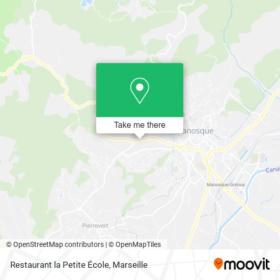 Restaurant la Petite École map