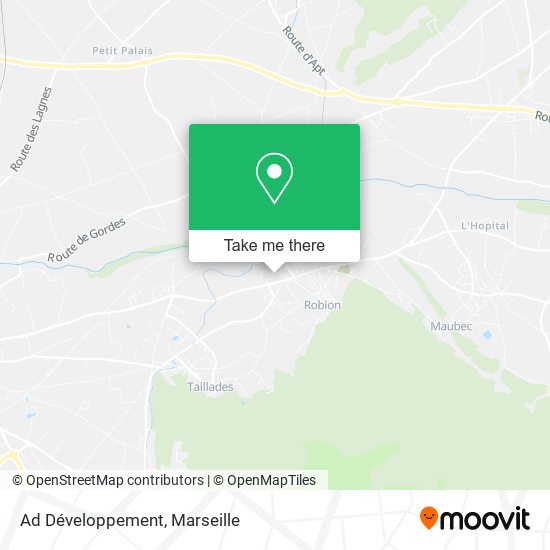 Ad Développement map