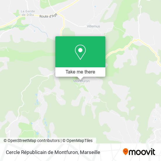 Cercle Républicain de Montfuron map
